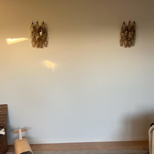 Wall lamp Poliedri Smoke