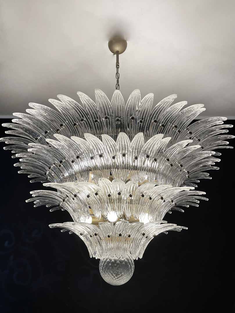 Murano chandelier Gatsby Ø115 - 163 glass