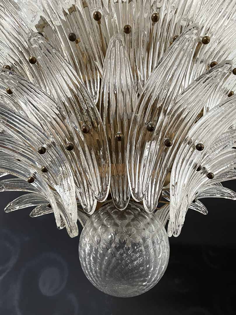 Murano chandelier Gatsby Ø115 - 163 glass