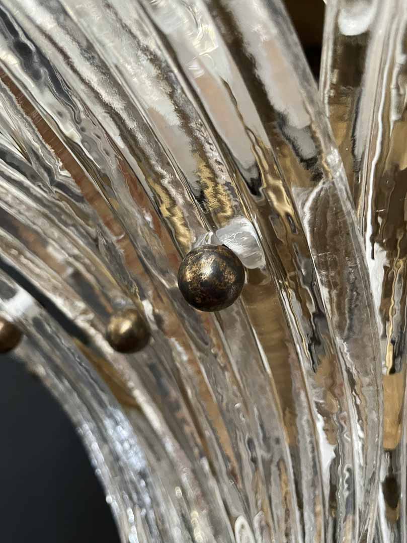 Murano chandelier Gatsby Ø115 - 163 glass