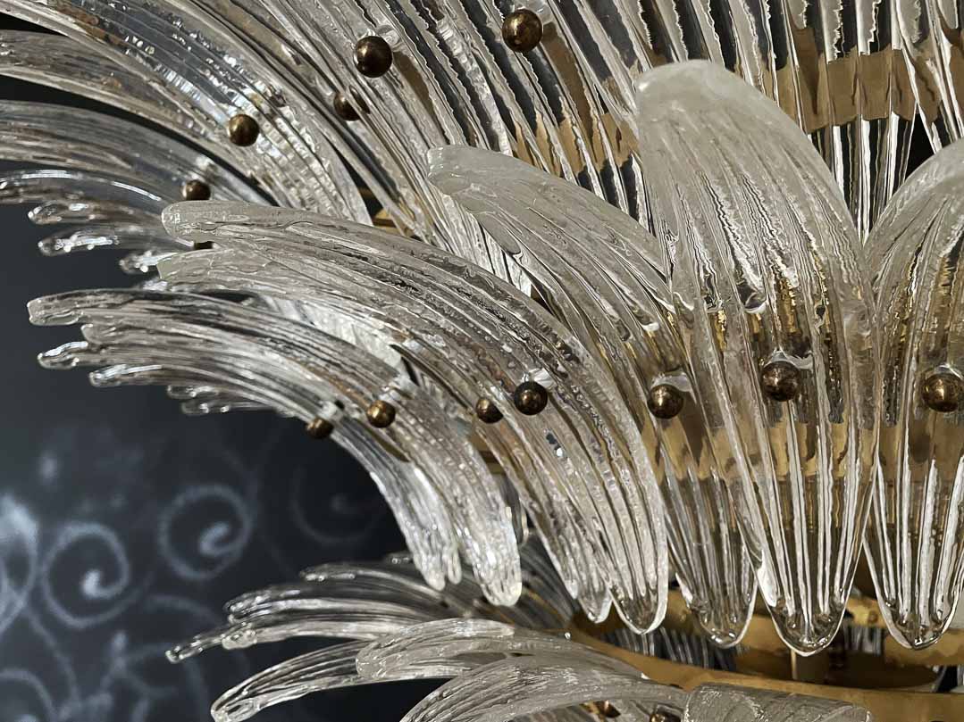 Murano chandelier Gatsby Ø115 - 163 glass