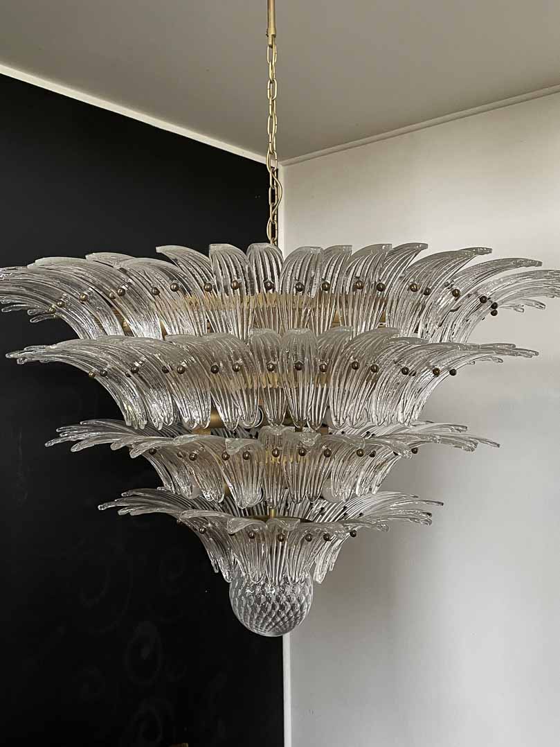 Murano chandelier Gatsby Ø115 - 163 glass