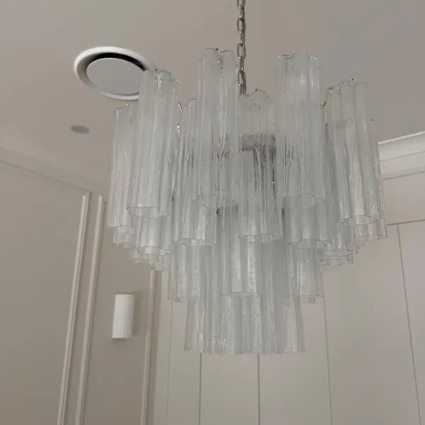 Murano chandelier Tubular Ø58 - 36 glass