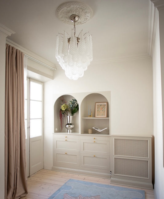 Murano chandelier Campelli Ø47 - 41 glass