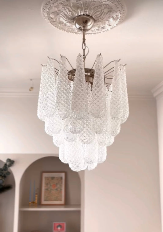 Murano chandelier Campelli Ø47 - 41 glass