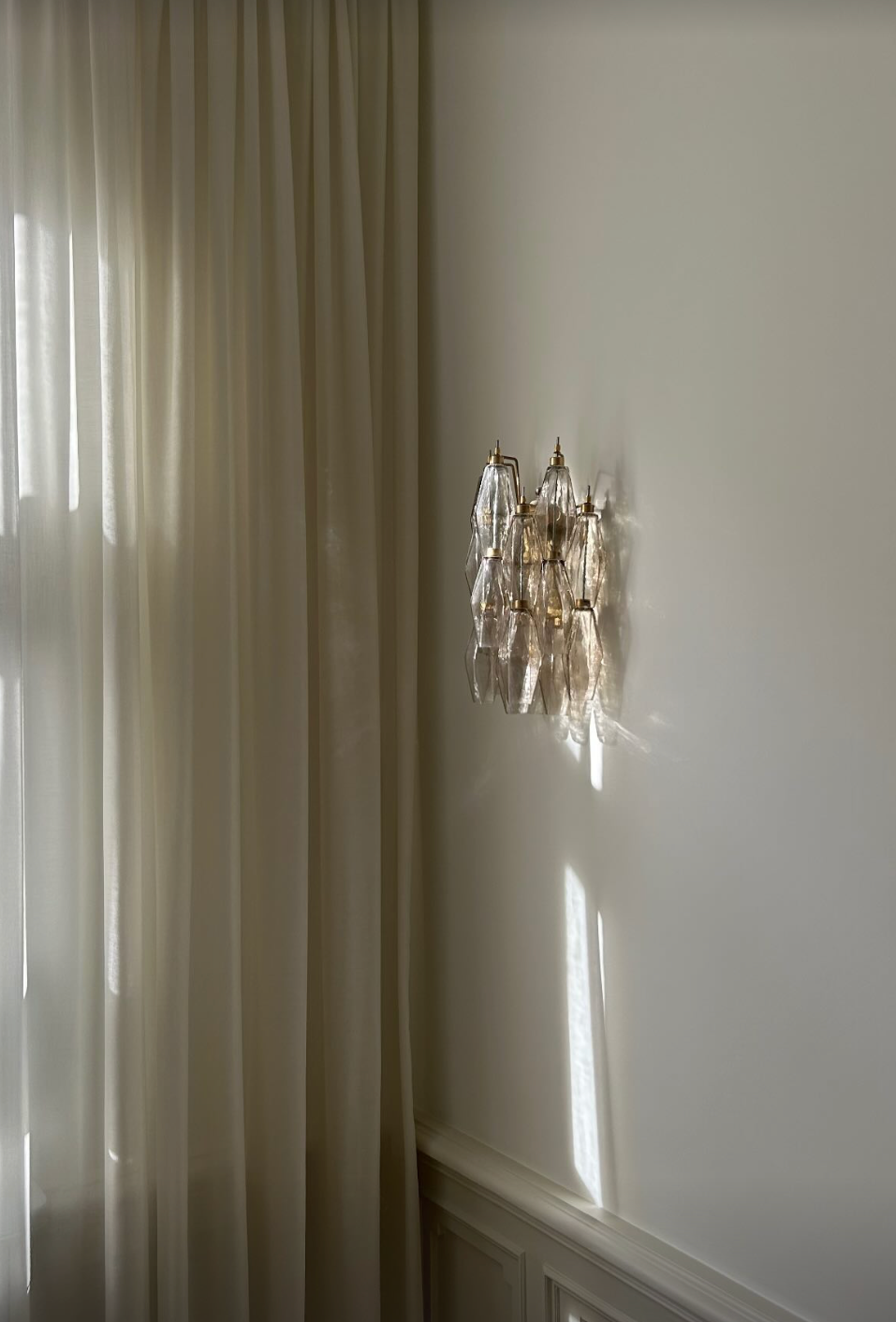 Wall lamp Poliedri Smoke