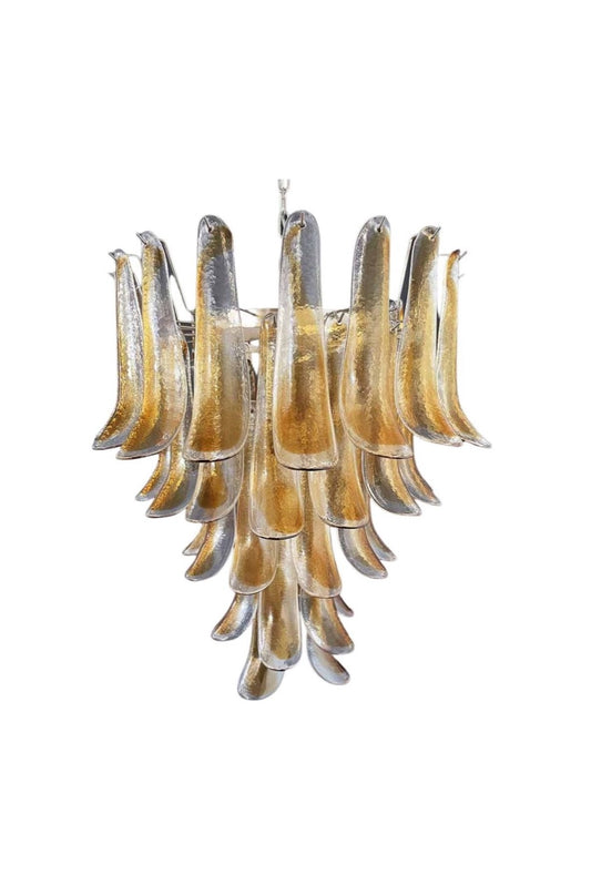 Murano chandelier Mazzega Ø66 - 52 Sand