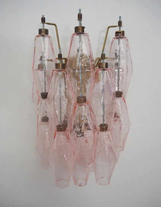 Wall lamp Poliedri Pink
