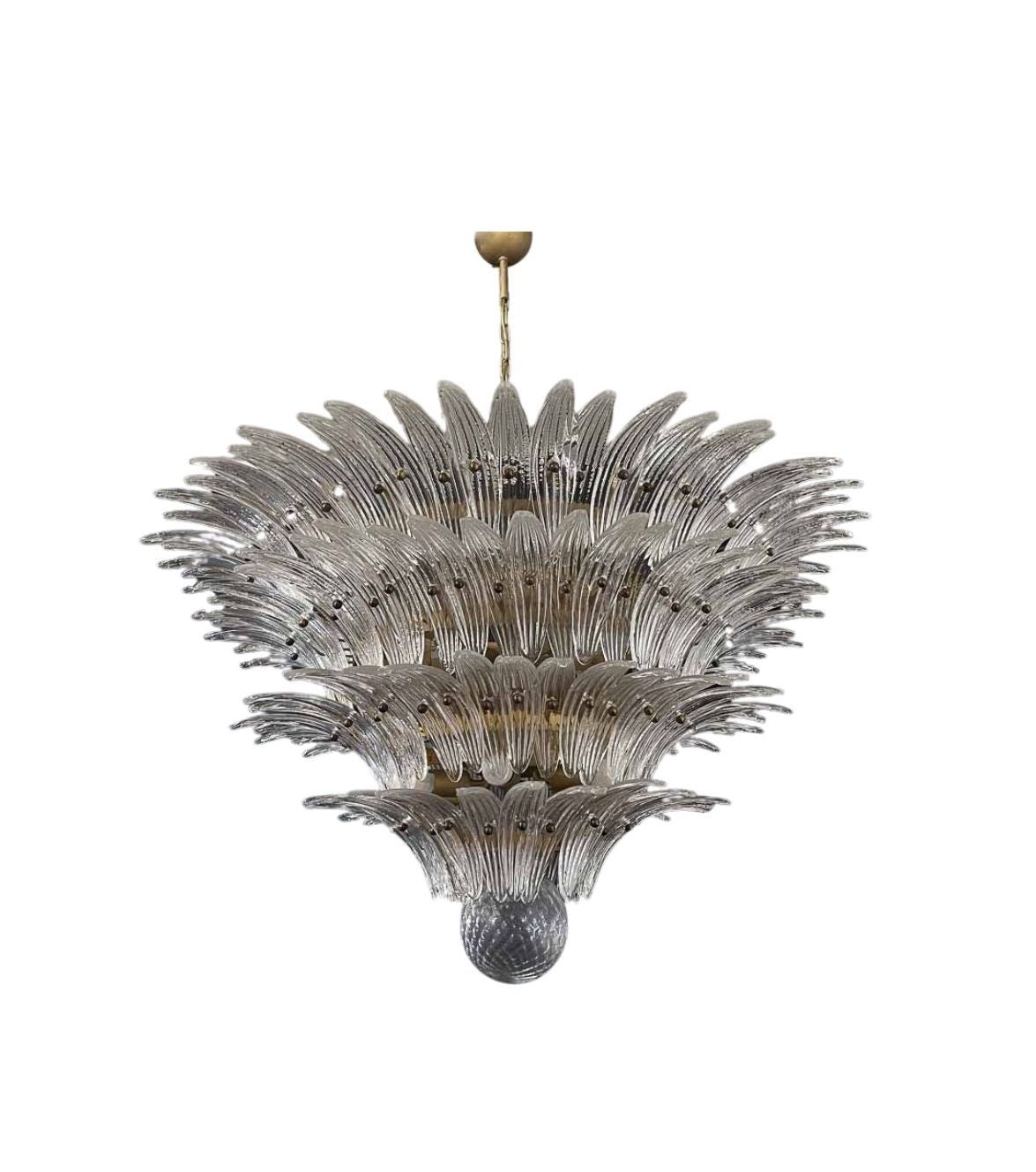 Murano chandelier Gatsby Ø115 - 163 glass