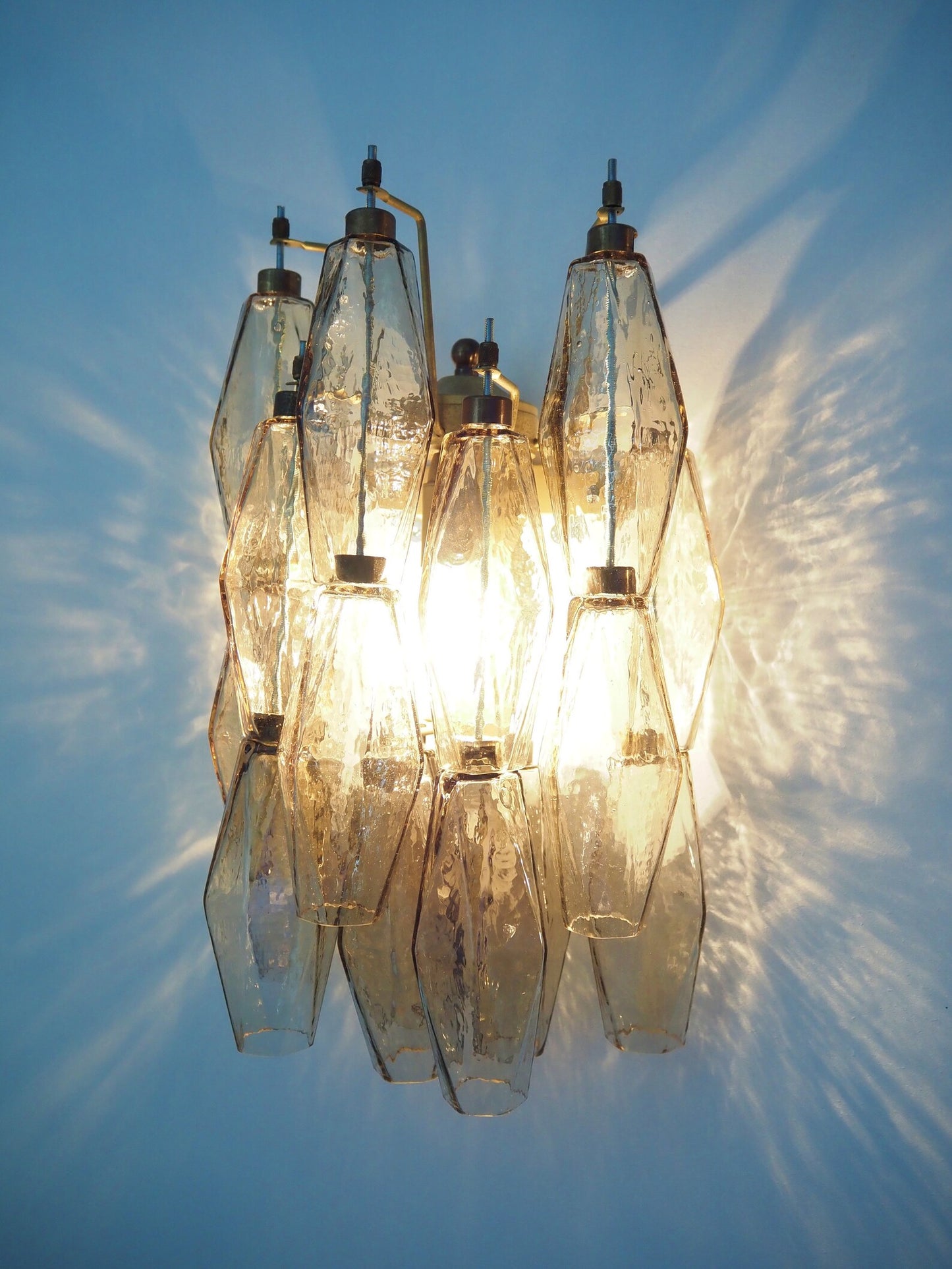 Wall lamp Poliedri Smoke