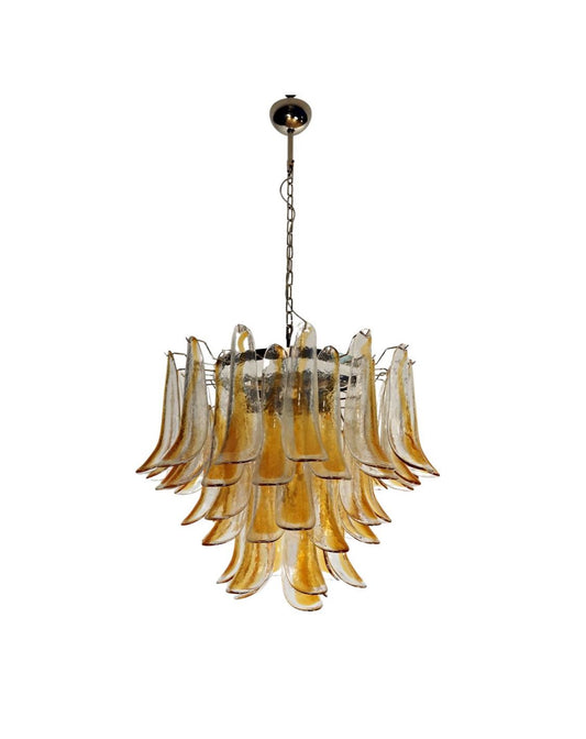 Murano chandelier Mazzega Ø70 - 53 Sand