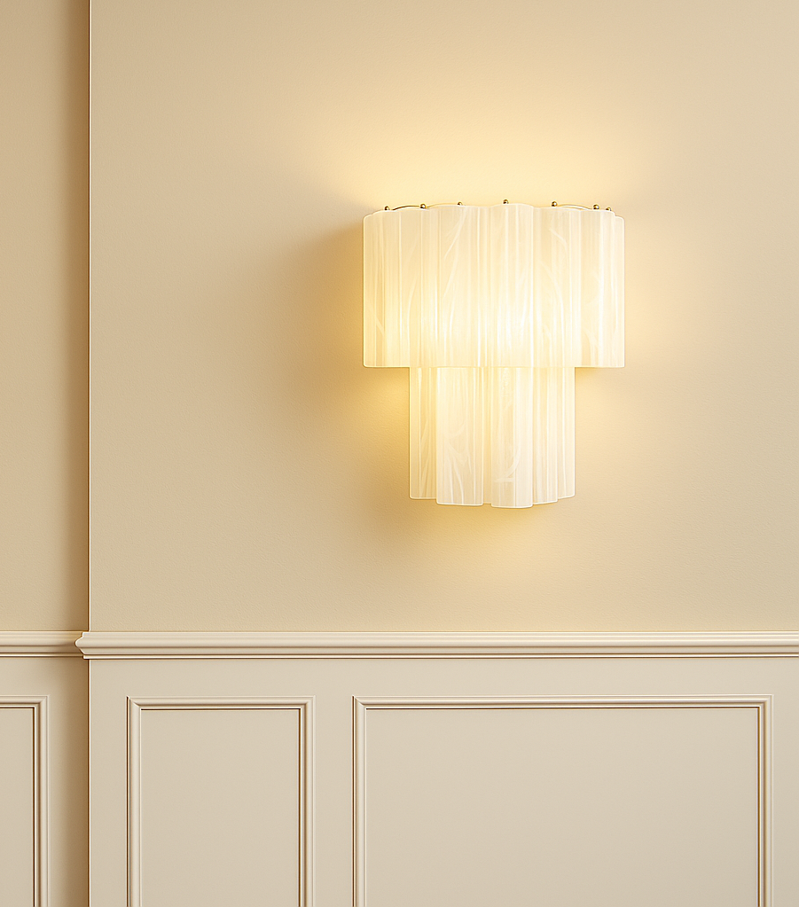 Wall lamp Tubular Grande Clear