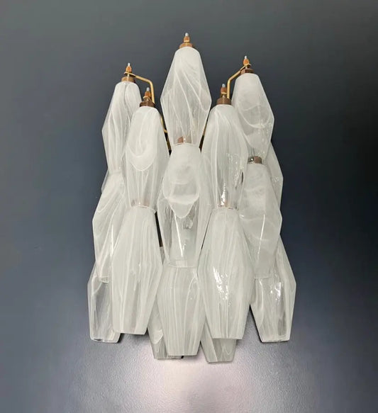 Wall lamp Poliedri Alabaster