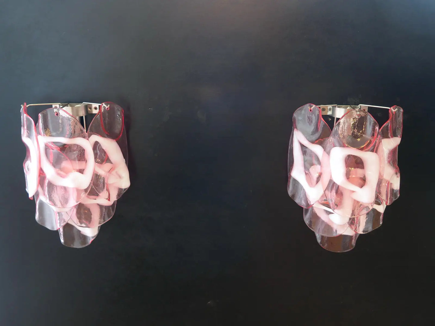 Murano wall lamp Dolci Rosa