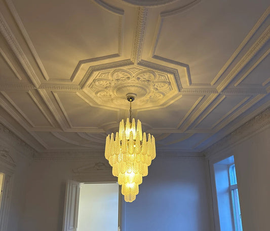 Murano chandelier Campelli Ø75 - 85 glass