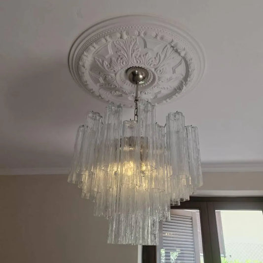 Murano chandelier Tubular Ø58 - 36 glass