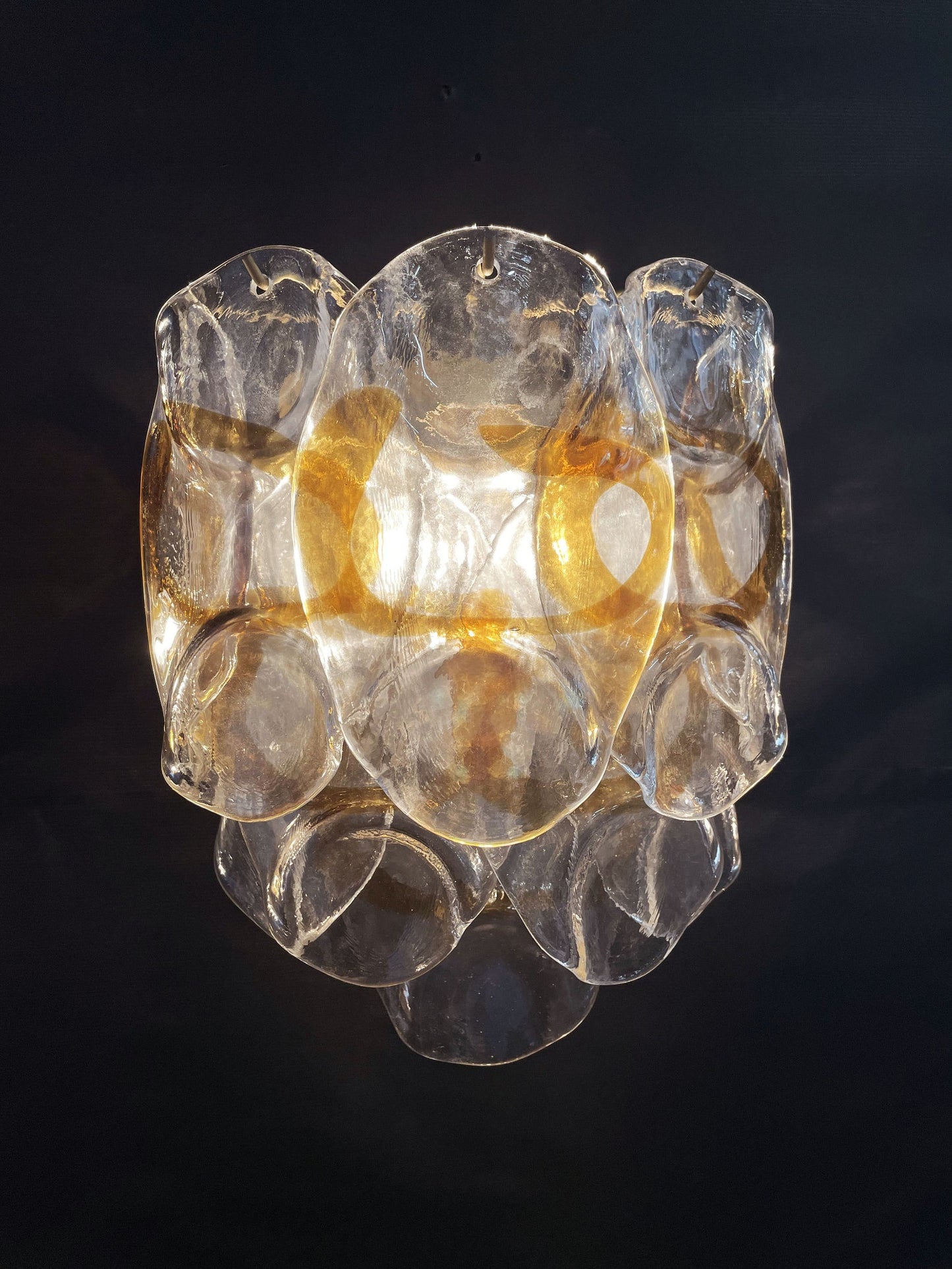 Murano wall lamp Mazzega Speciale