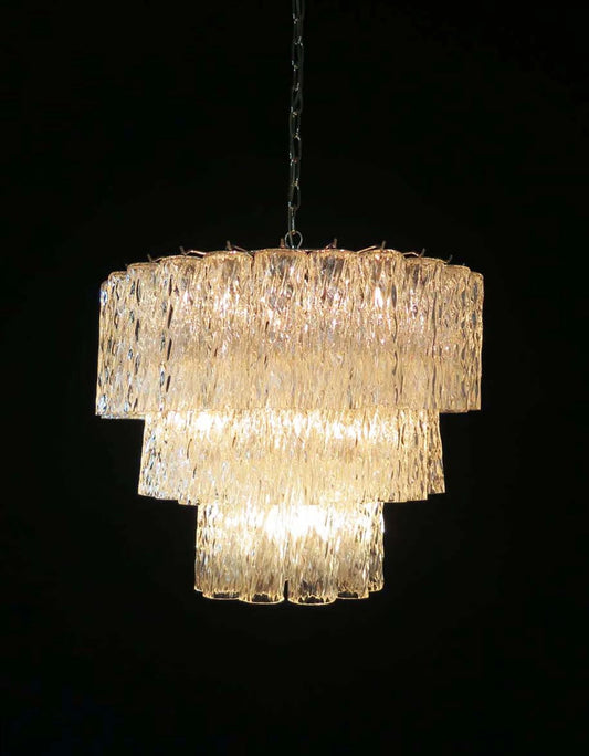 Murano ceiling chandelier Cebbo Ø60 - 52 short glasses