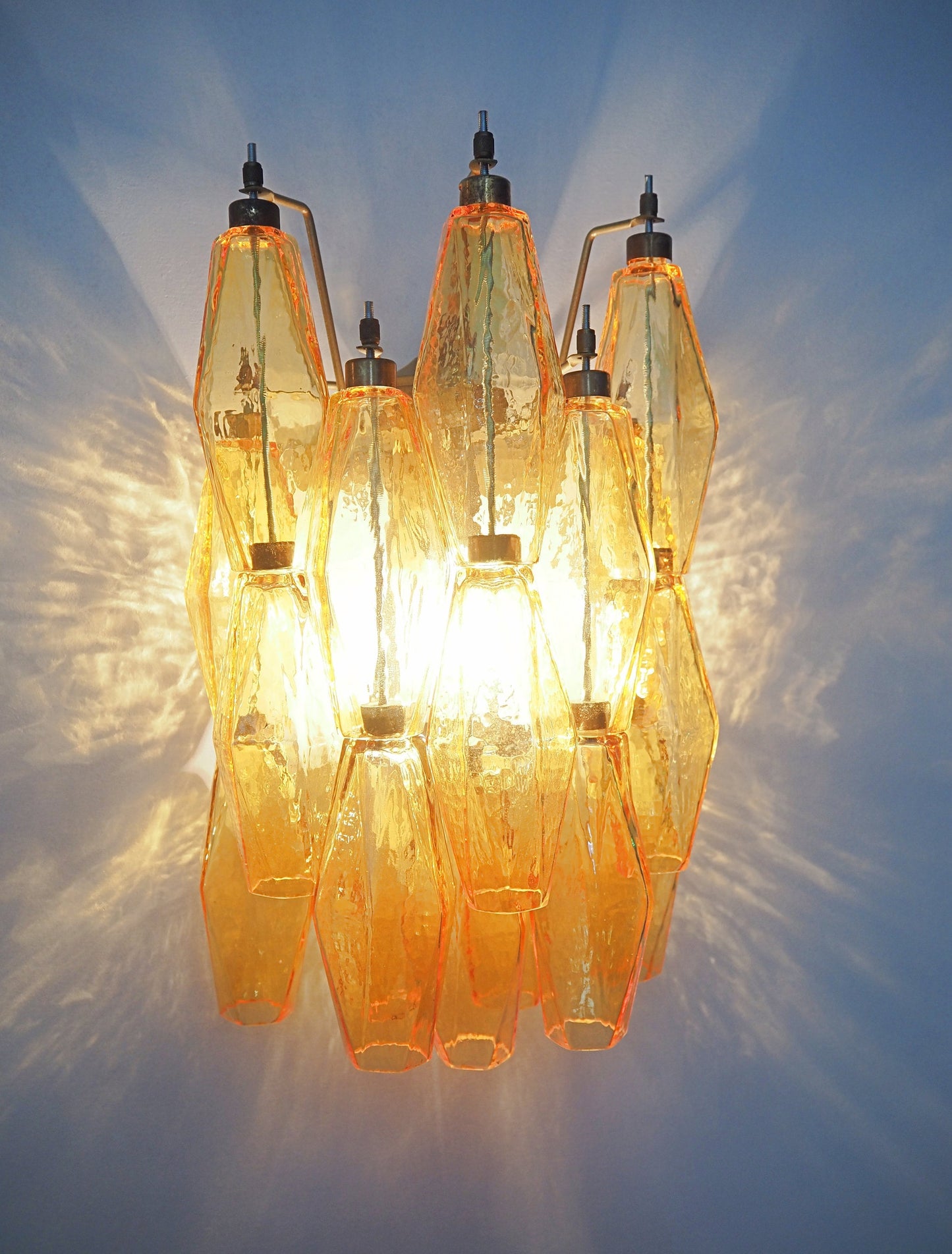 Wall lamp Poliedri Honey