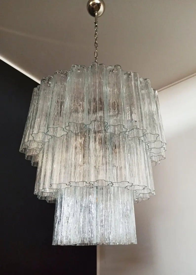 Murano chandelier Tubular Ø60 - 52 glass