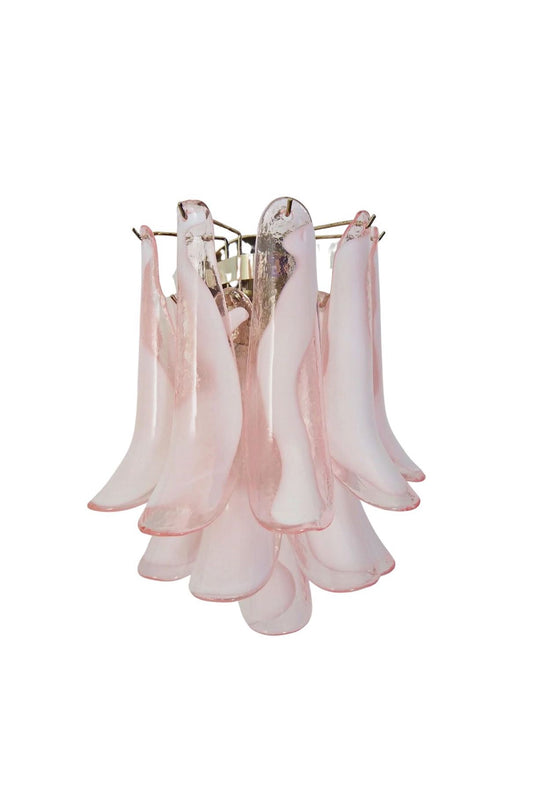 Murano wall lamp Calli Rosa