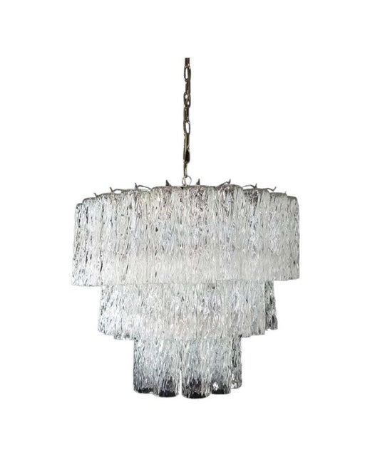 Murano ceiling chandelier Cebbo Ø60 - 52 short glasses