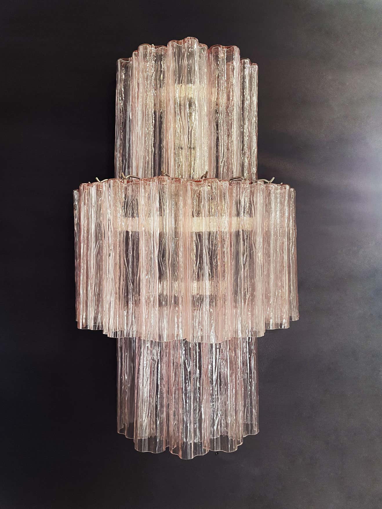 Wall lamp Tubular Grande Pink
