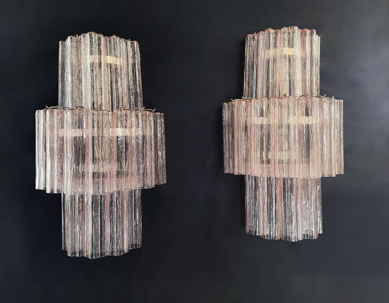 Wall lamp Tubular Grande Pink