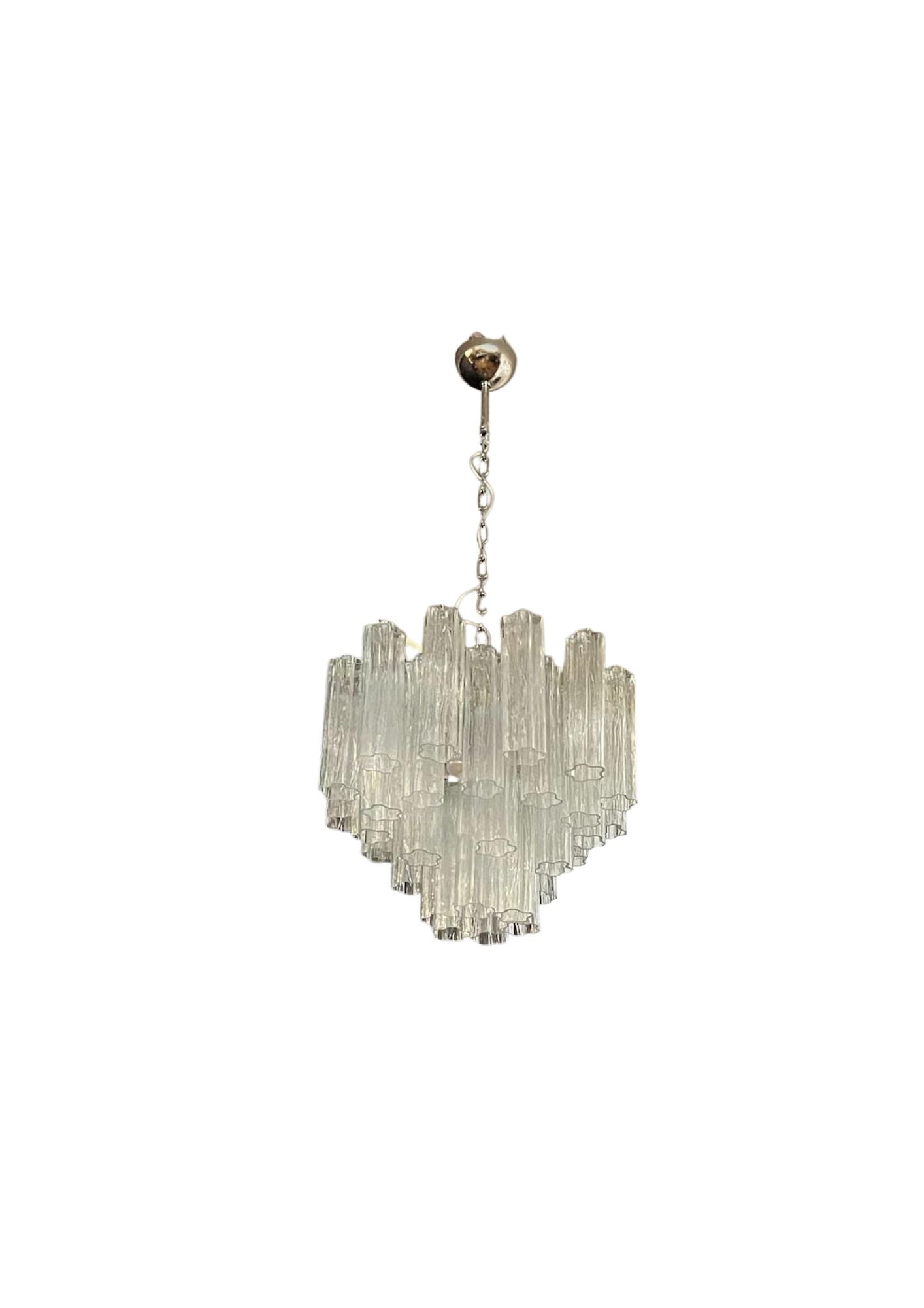 Murano chandelier Tubular Ø58 - 36 glass
