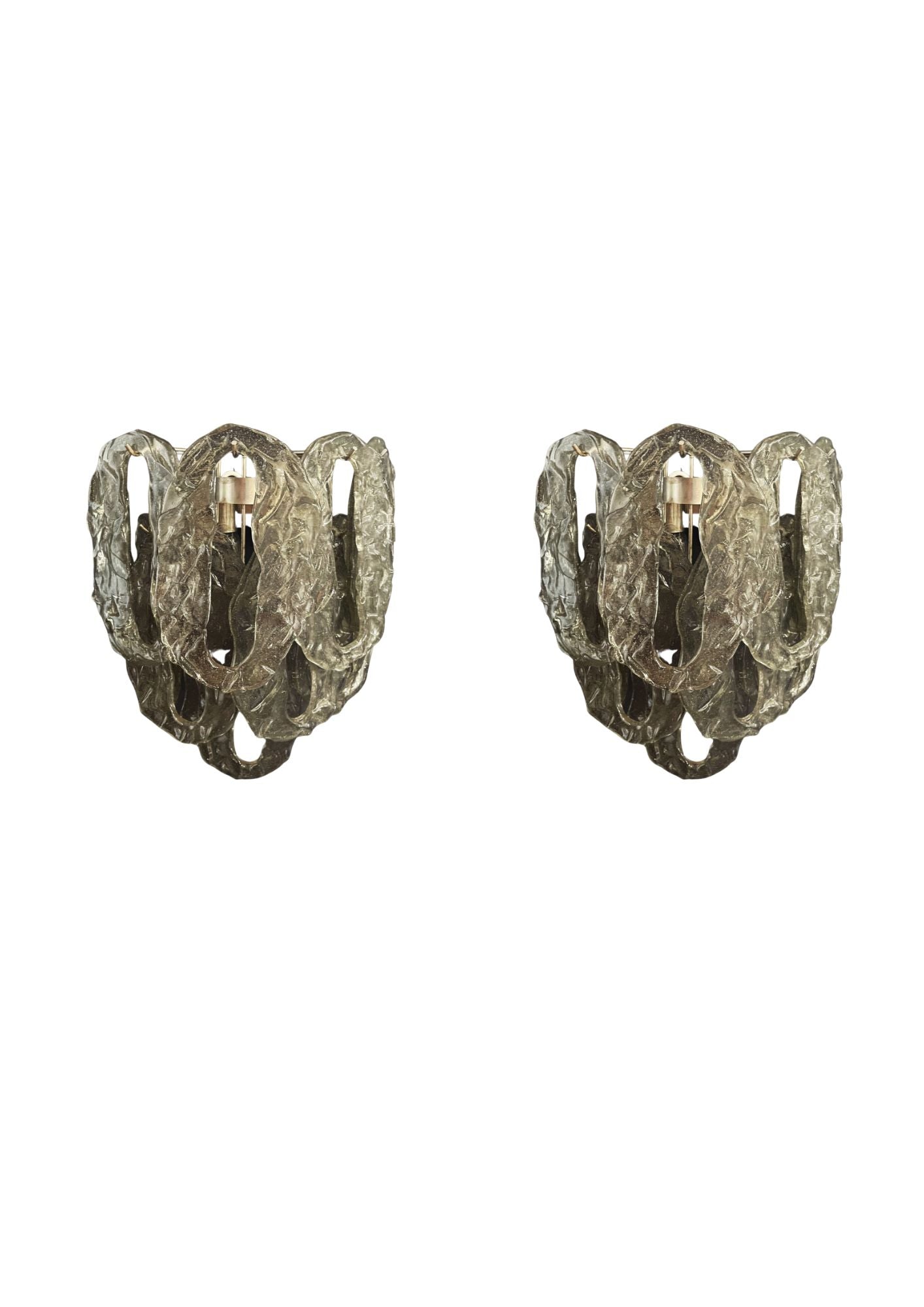 Murano wall lamp Pulegosi Antique green