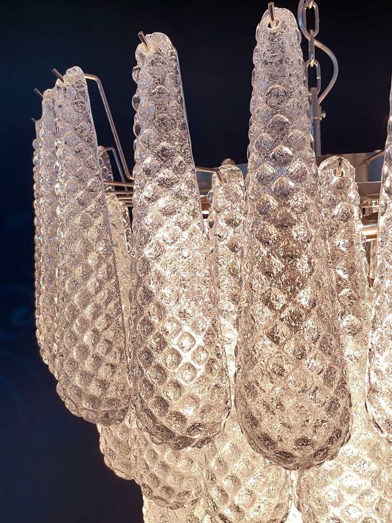 Murano chandelier Campelli Ø75 - 75 glass