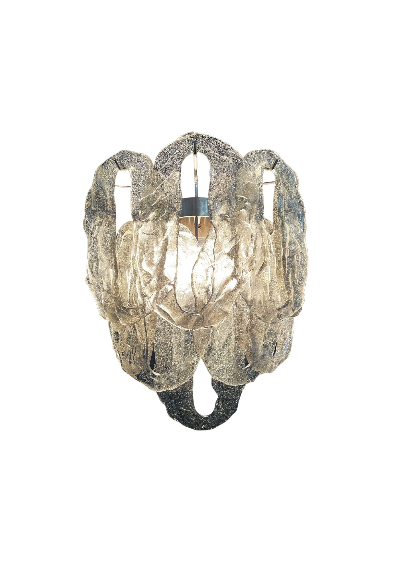 Murano wall lamp Pulegosi Antique green