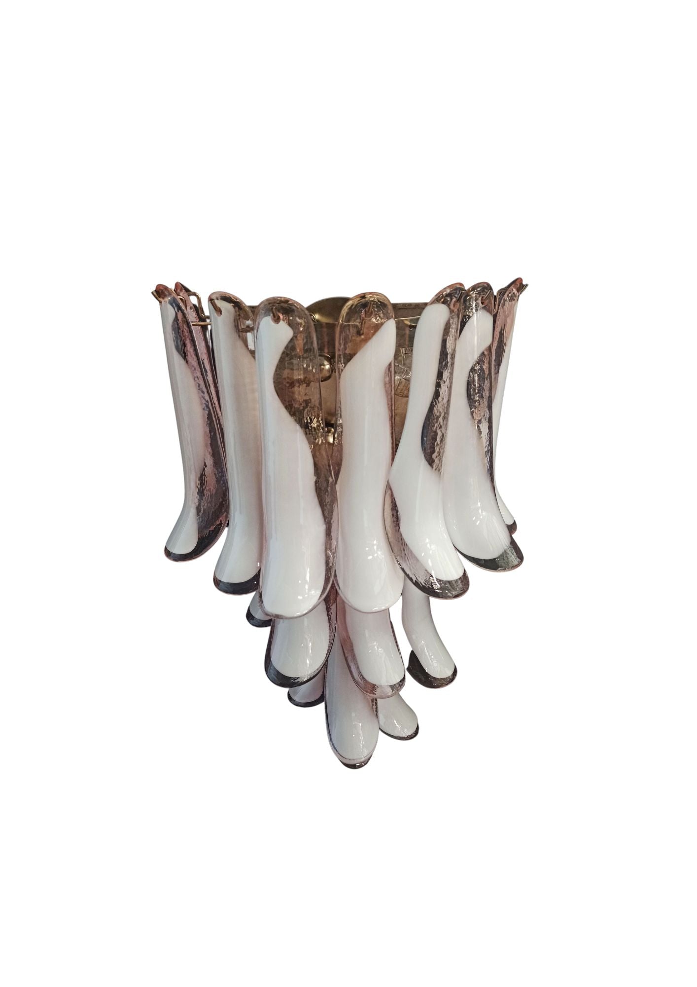 Murano wall lamp Calli Rosa XL