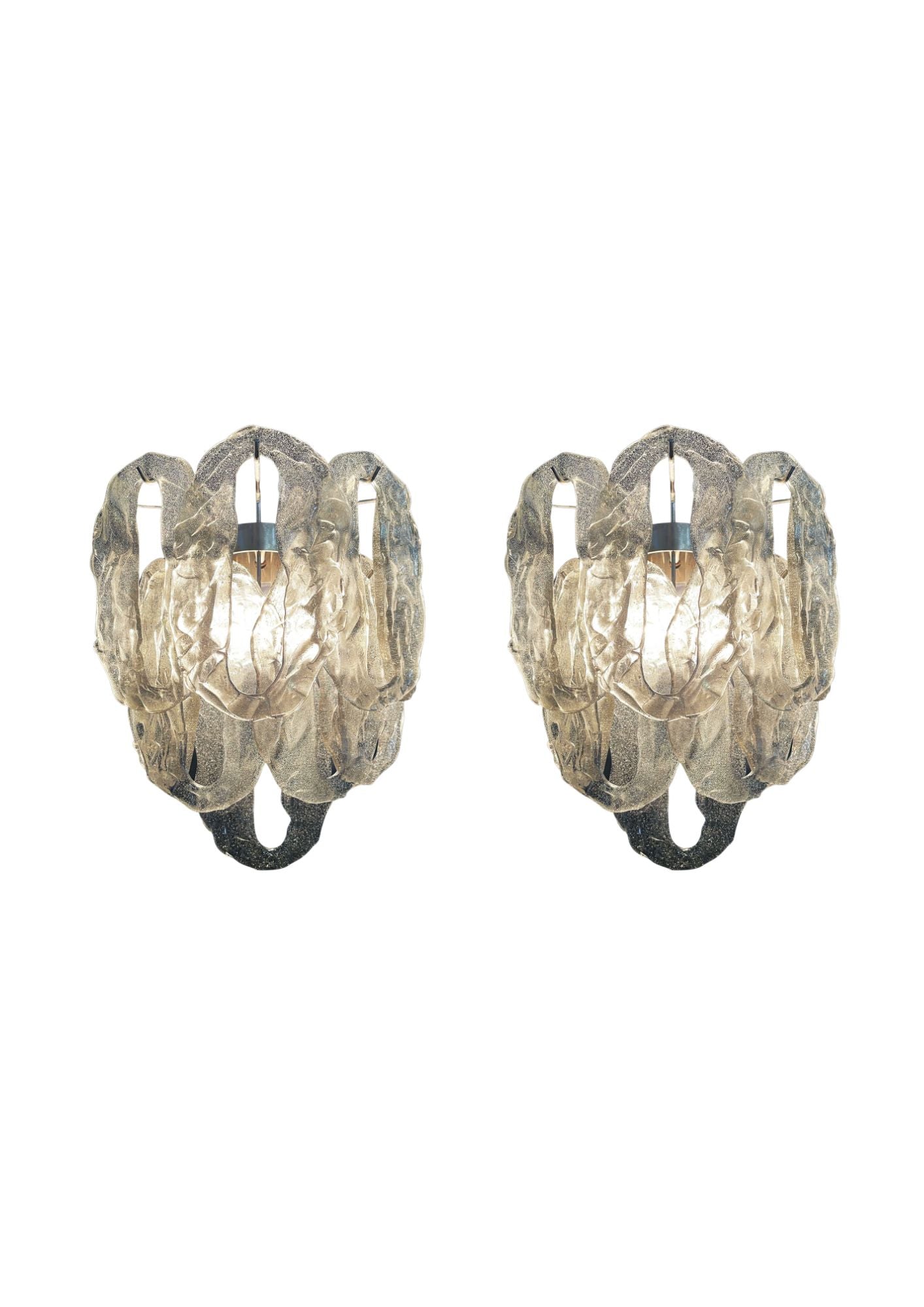 Murano wall lamp Pulegosi Antique green