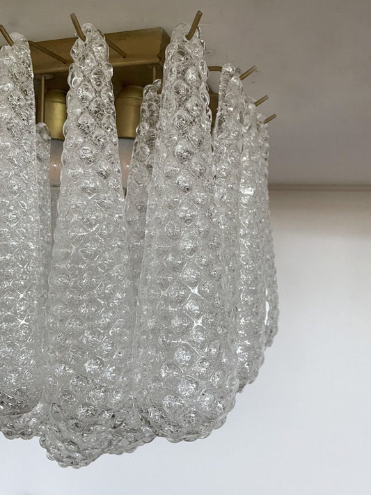 Murano plafond Campelli brass Ø35 - 32 glass