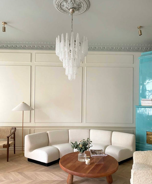 Murano chandelier Campelli Ø75 - 52 glasses