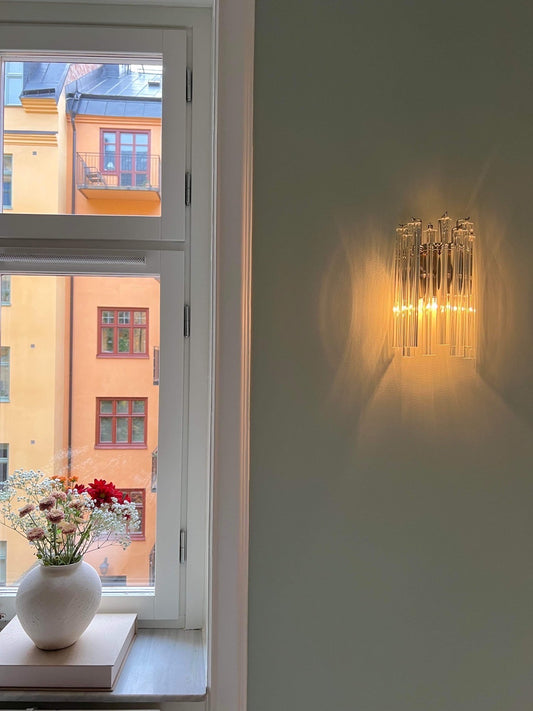 Wall lamp Triedi Clear