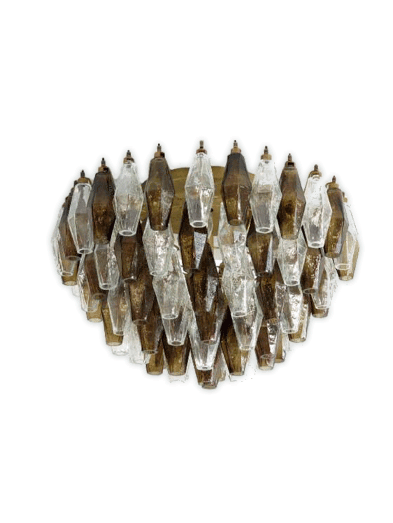 Murano chandelier Poliedri Ø60