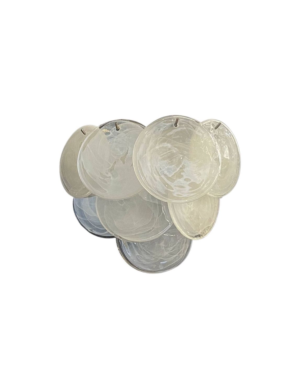 Murano wall lamp Iris White