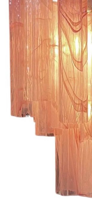 Murano chandelier Tubular Ø45 - 30 glasses