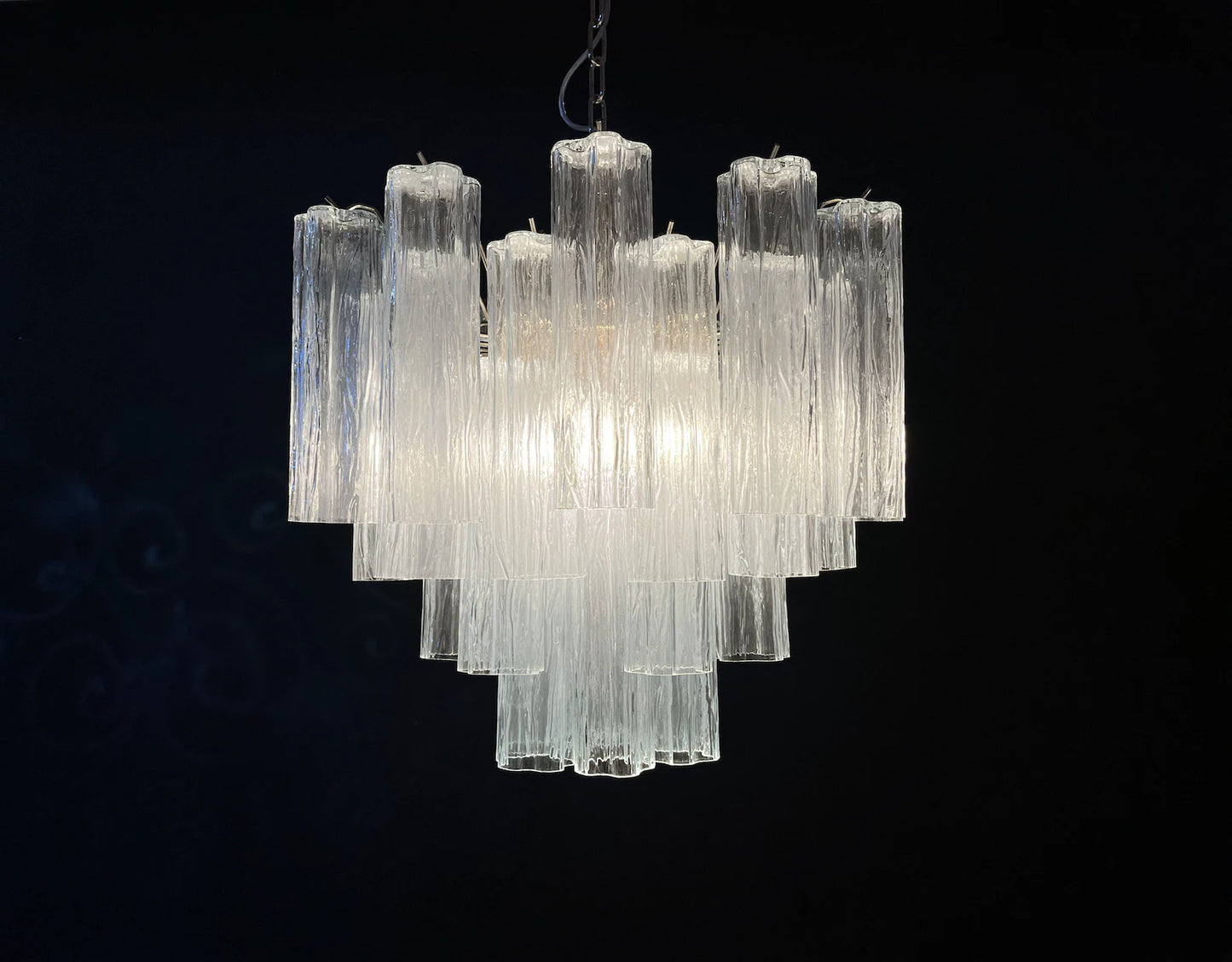 Murano chandelier Tubular Ø58 - 36 glass