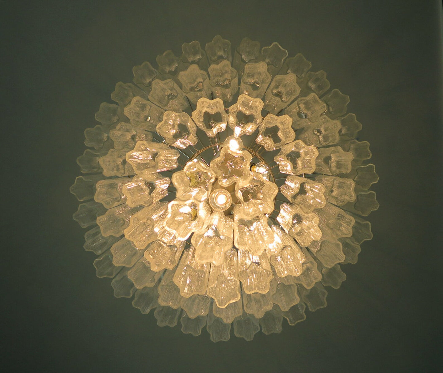 Murano chandelier Tubular Ø85 - 78 glass