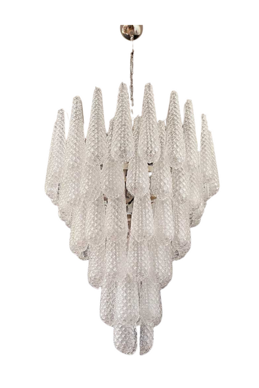 Murano chandelier Campelli Ø75 - 75 glass