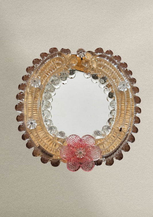 Italienskt Vintage Murano spegel