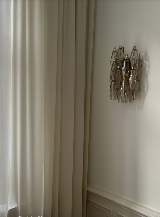 Wall lamp Poliedri Smoke