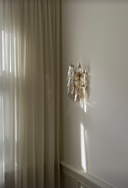 Wall lamp Poliedri Smoke