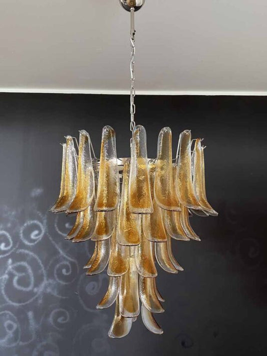 Murano chandelier Mazzega Ø66 - 52 Sand 