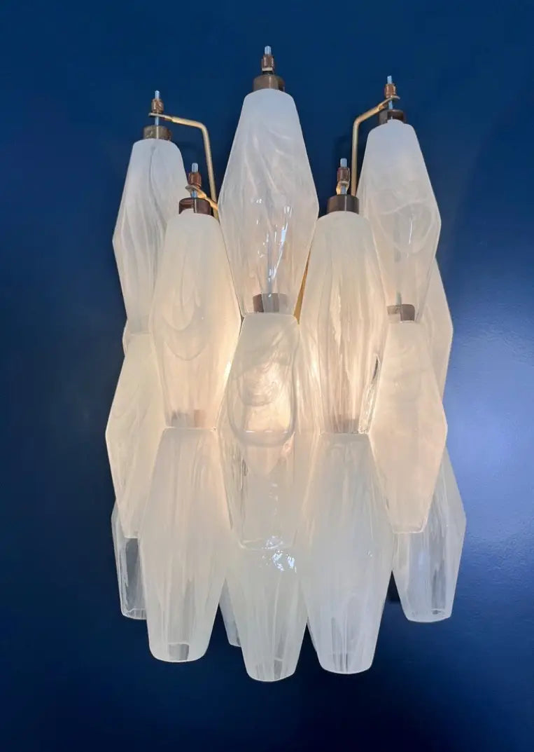 Wall lamp Poliedri Alabaster