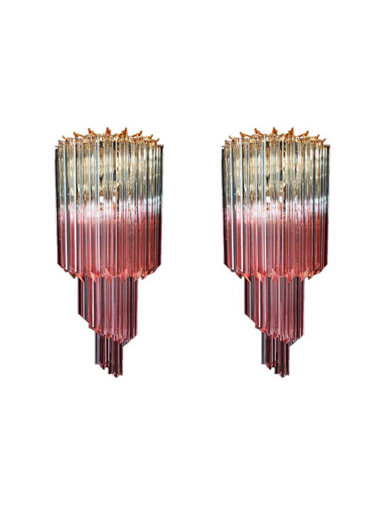 Wall lamp Spiral Pink Ombre