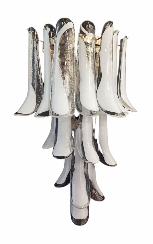 Murano wall lamp Calli White XL